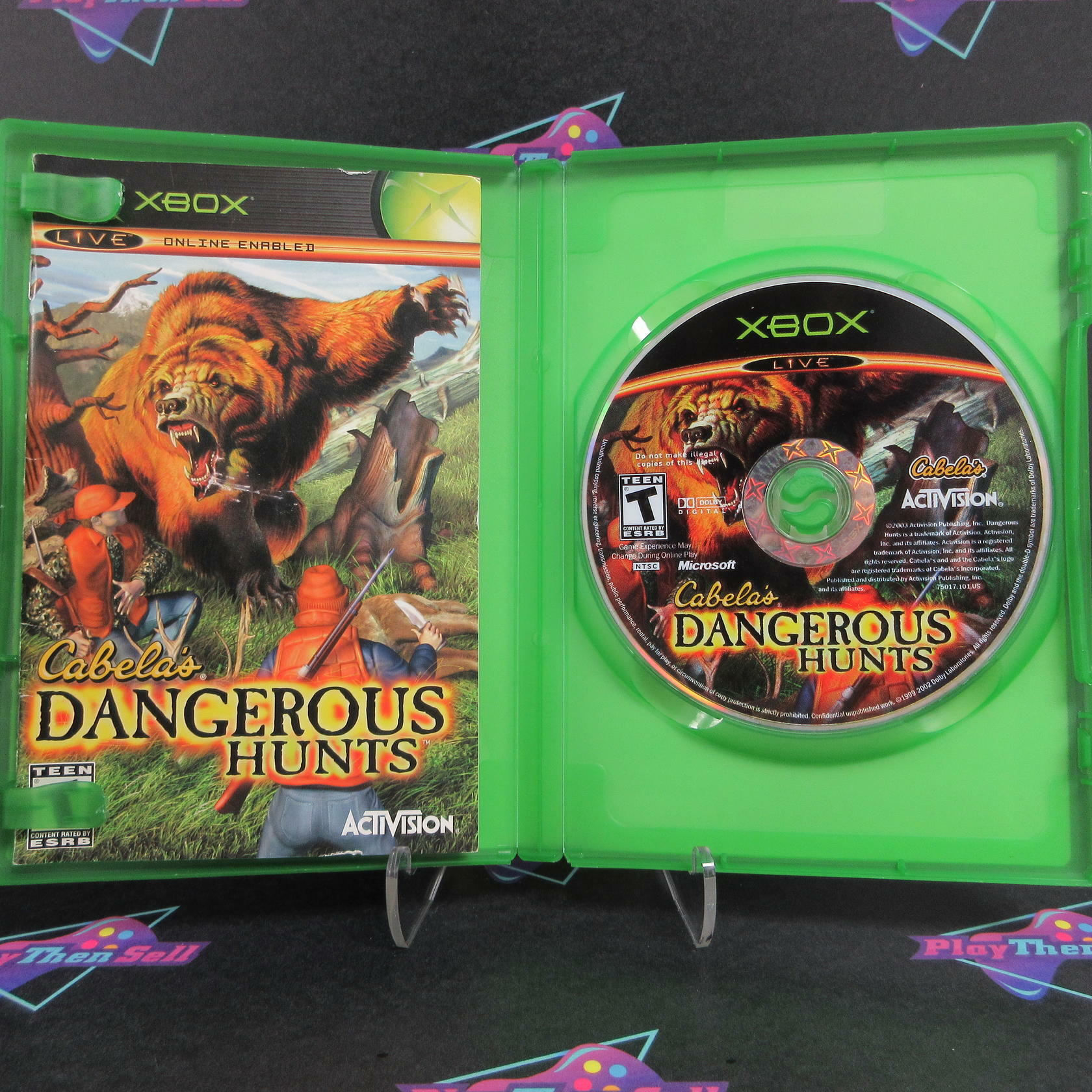 Cabela's Dangerous Hunts + Reg Card Xbox WD - Very Good