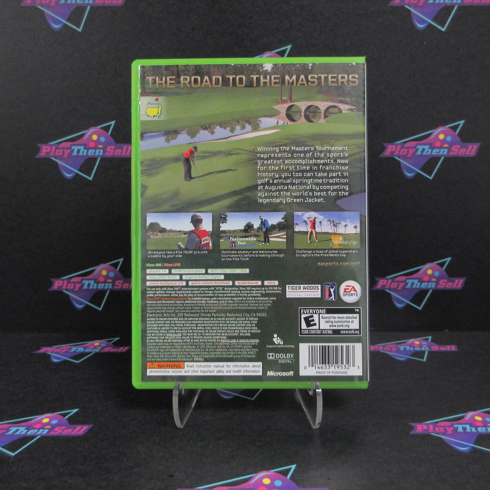 Tiger Woods PGA Tour 12 The Masters Xbox 360 - Like New