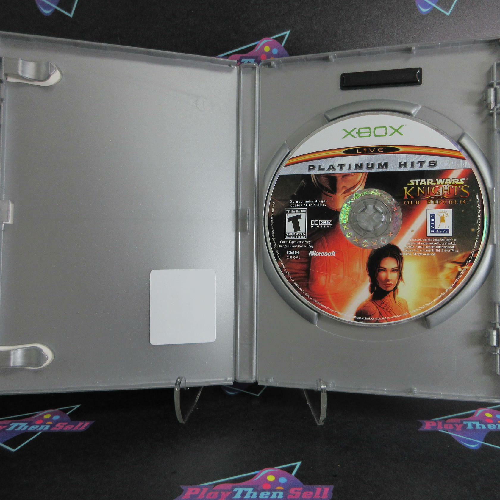 Star Wars Knights of the Old Republic PH Xbox AD/NM - Very Good