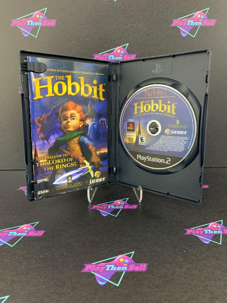 The Hobbit + Reg Card PS2 PlayStation 2 DD Complete CIB - Very Good