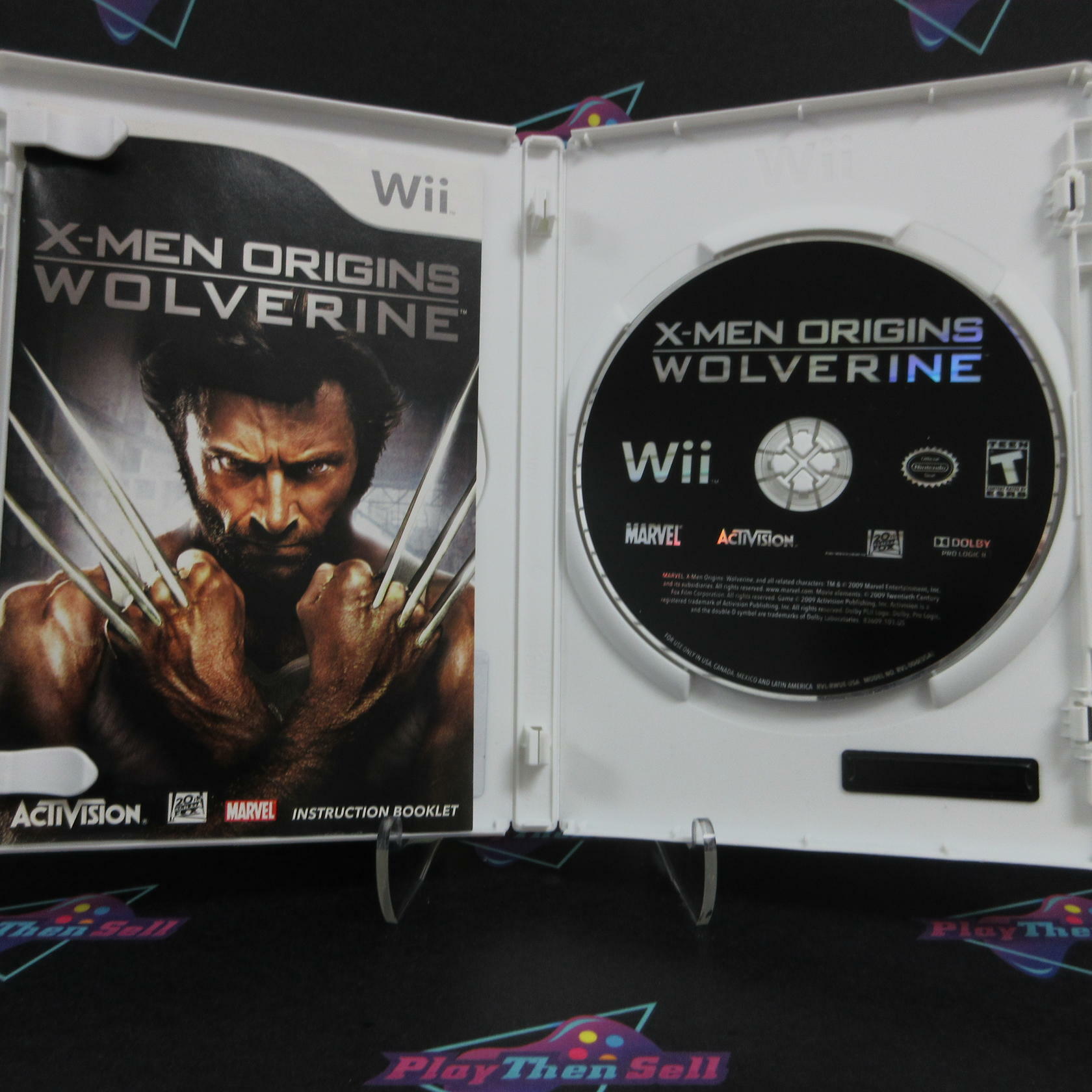 X-Men Origins Wolverine Nintendo Wii AD - Very Good