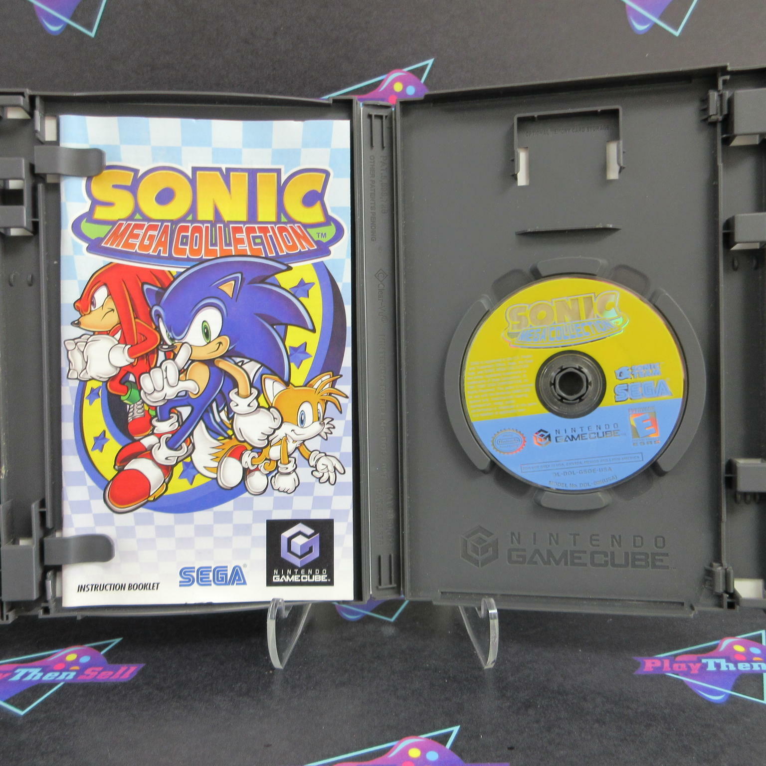 Sonic Mega Collection + Reg Card Nintendo GameCube AD - Very Good