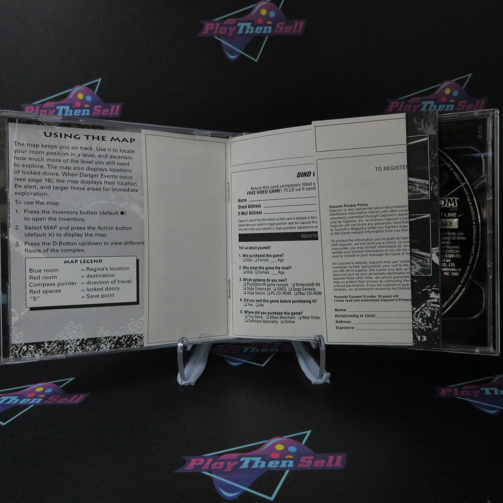 Saga Frontier PS1 PlayStation 1 - Like New