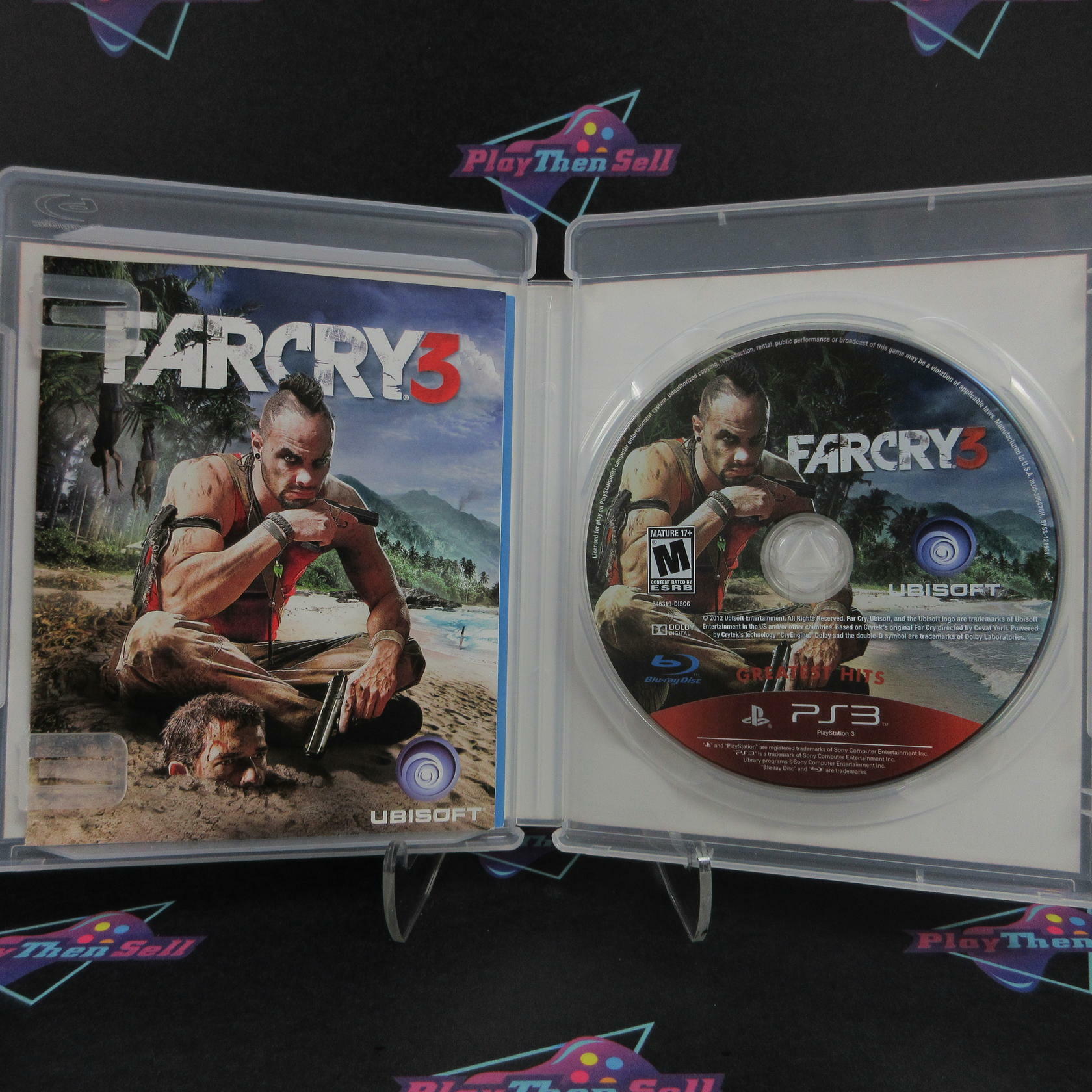 Far Cry 3 Greatest Hits PS3 PlayStation 3 AD Complete CIB - Very Good