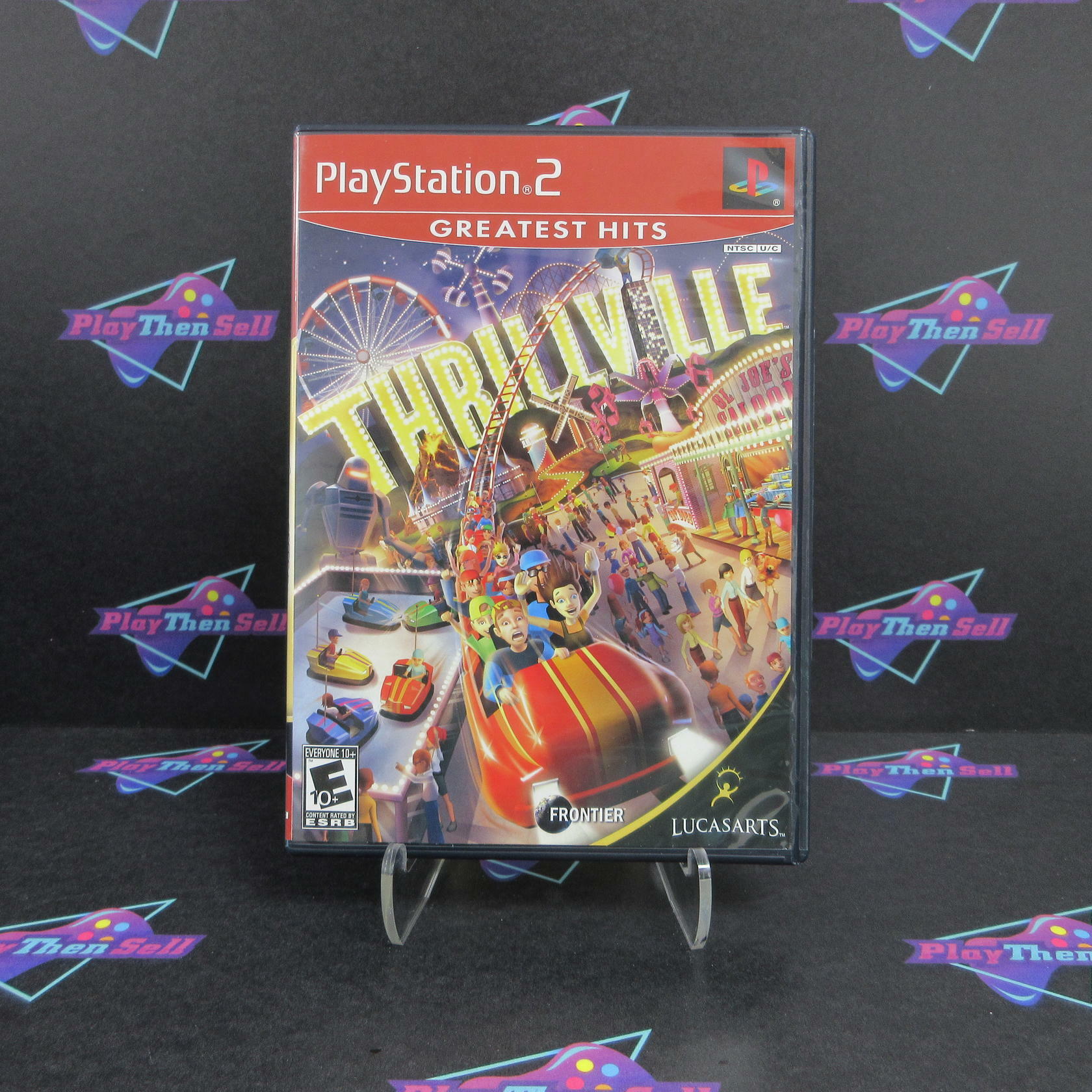 Thrillville PS2 PlayStation 2 Greatest Hits - Like New