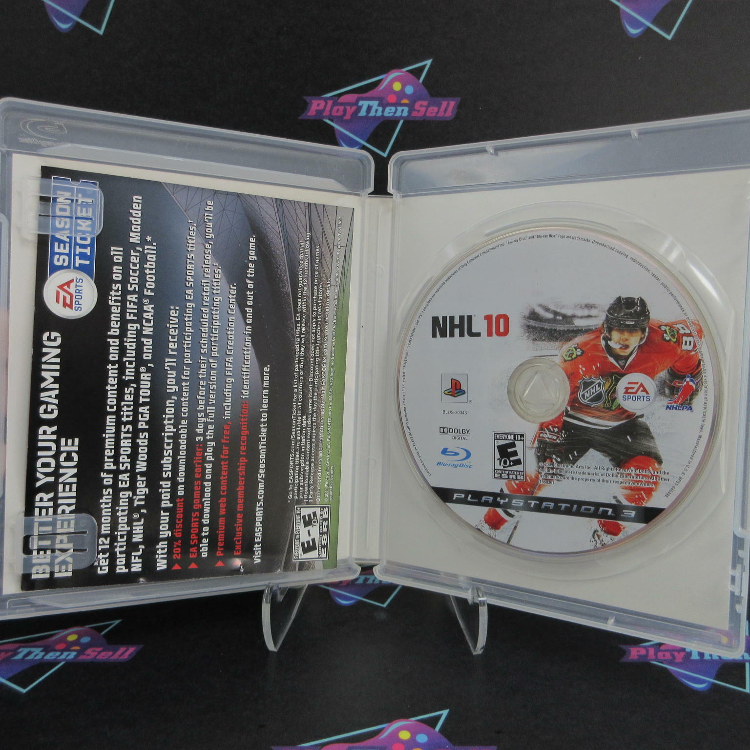 NHL 10 PS3 PlayStation 3 - Very Good