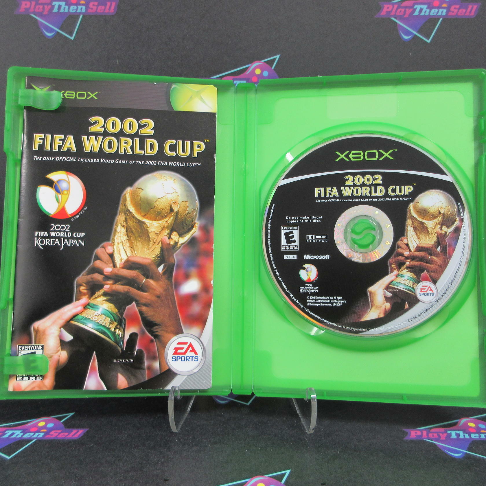 2002 FIFA World Cup Xbox + Reg Card - Like New