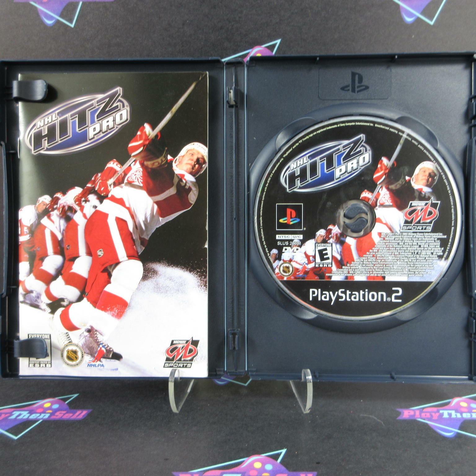 NHL Hitz Pro PS2 PlayStation 2 + Reg Card - Like New