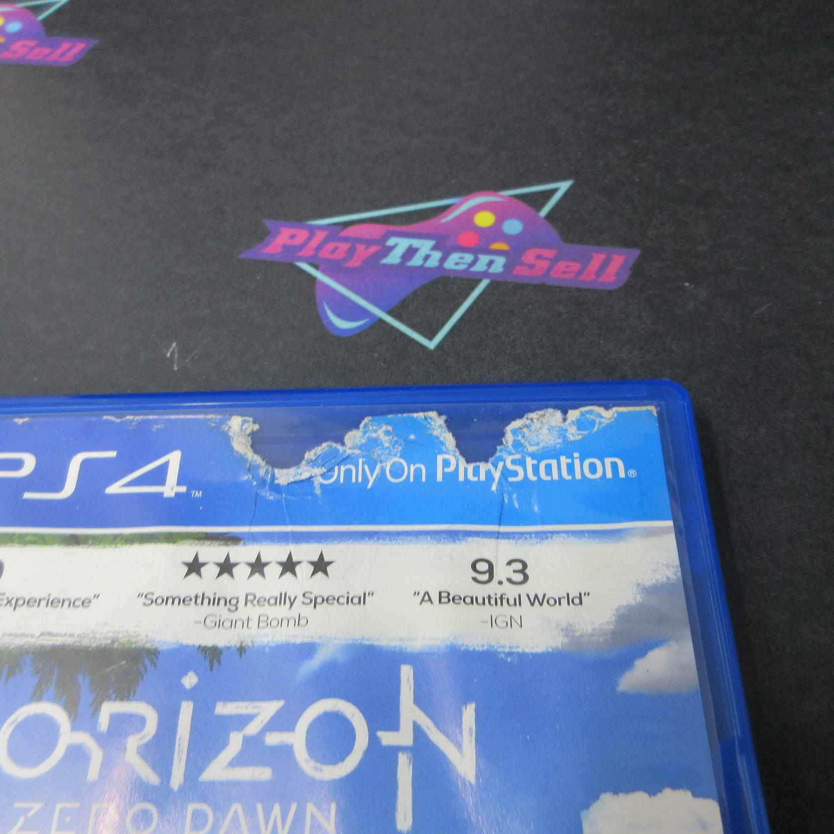 Horizon Zero Dawn PS4 PlayStation 4 AD Complete CIB - Very Good