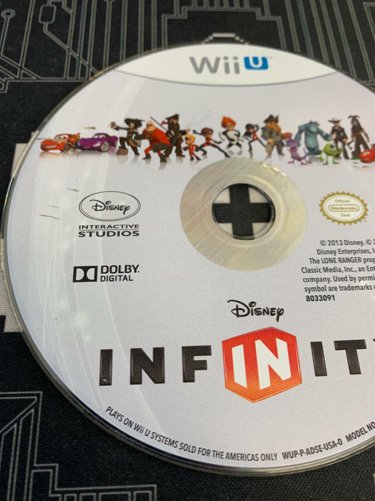 Disney Infinity Nintendo Wii U AD/DD - Very Good