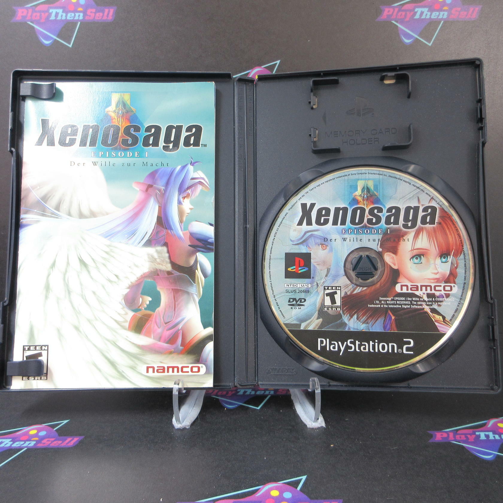 Xenosaga Episode 1 PS2 PlayStation 2 AD Complete CIB - Very Good