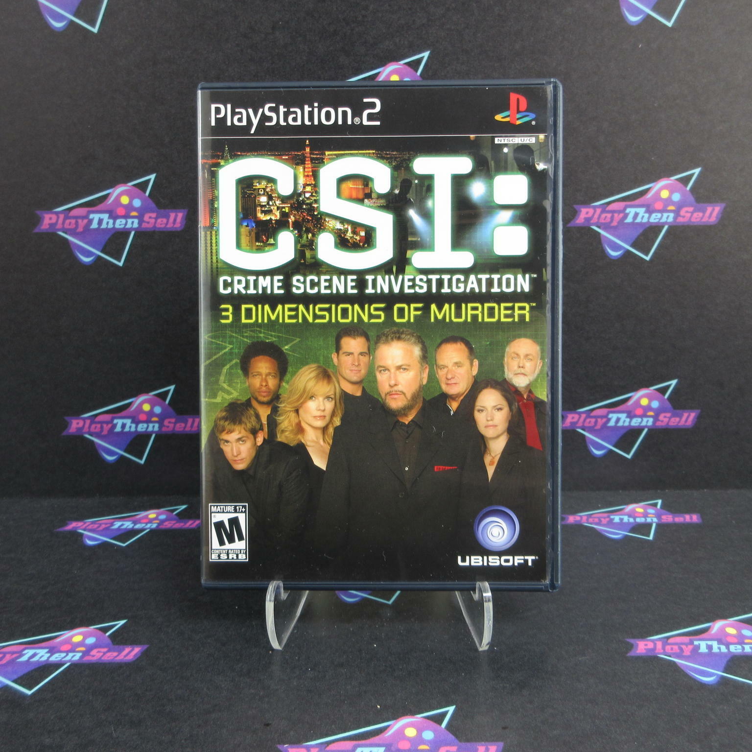 CSI 3 Dimensions of Murder PS2 PlayStation 2 - Like New