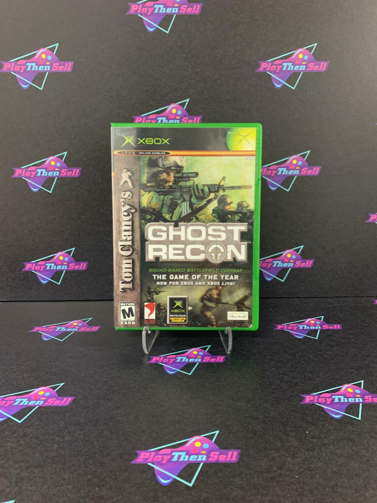 Tom Clancy's Ghost Recon Xbox + Reg Card - Like New