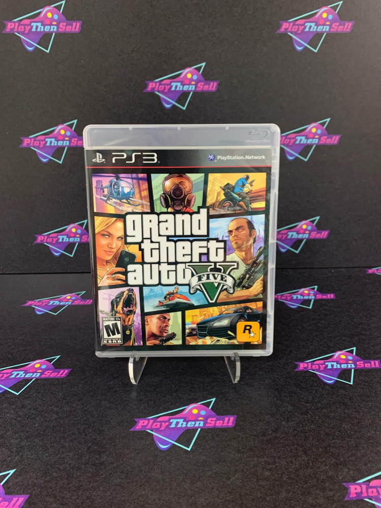 Grand Theft Auto V PlayStation 3 PS3 DD Complete CIB - Very Good