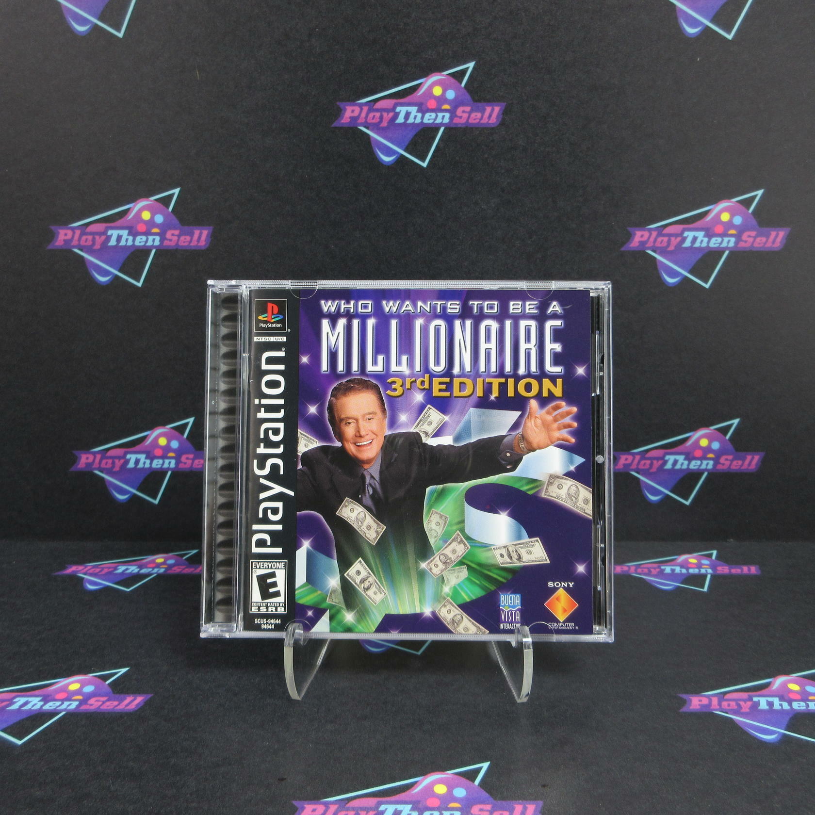 Who Wants To Be A Millionaire 3rd Edition PS1 PlayStation 1 - Like New