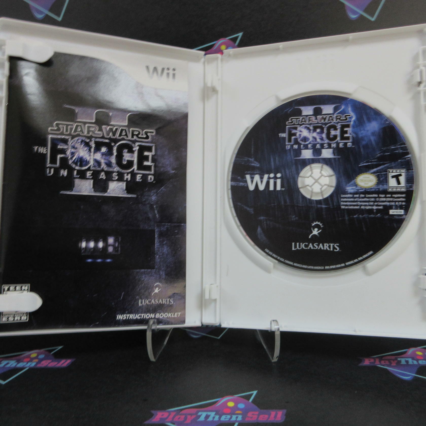 Star Wars The Force Unleashed II Nintendo Wii AD Complete CIB - Very Good