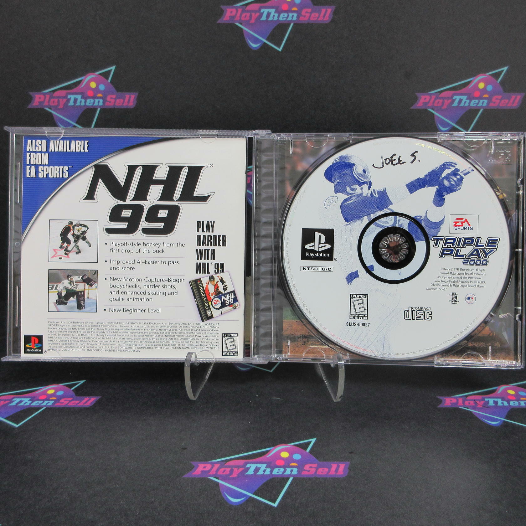 Triple Play 2000 PS1 PlayStation 1 DD - Very Good