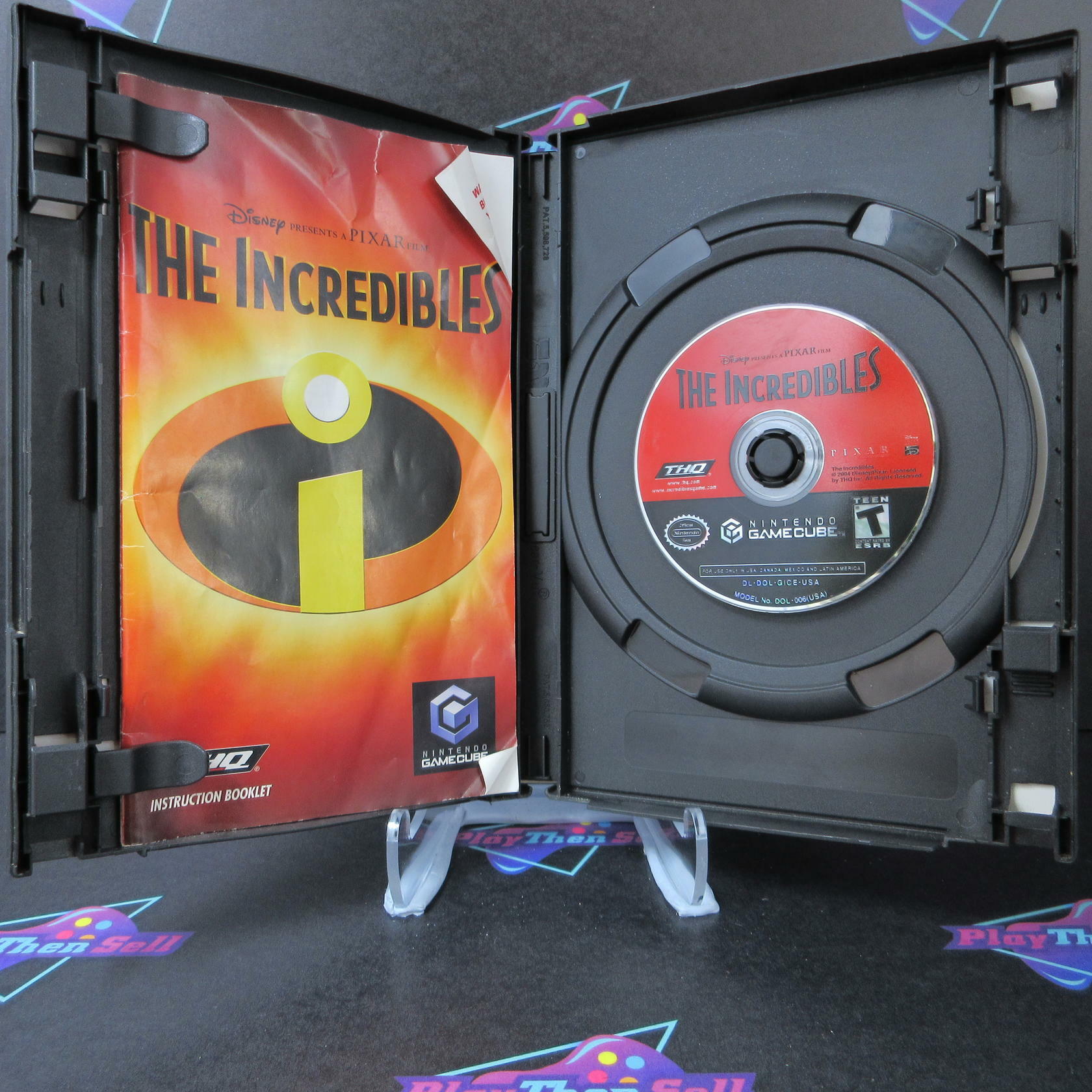 The Incredibles Player's Choice Nintendo GameCube AD Complete CIB - Very Good