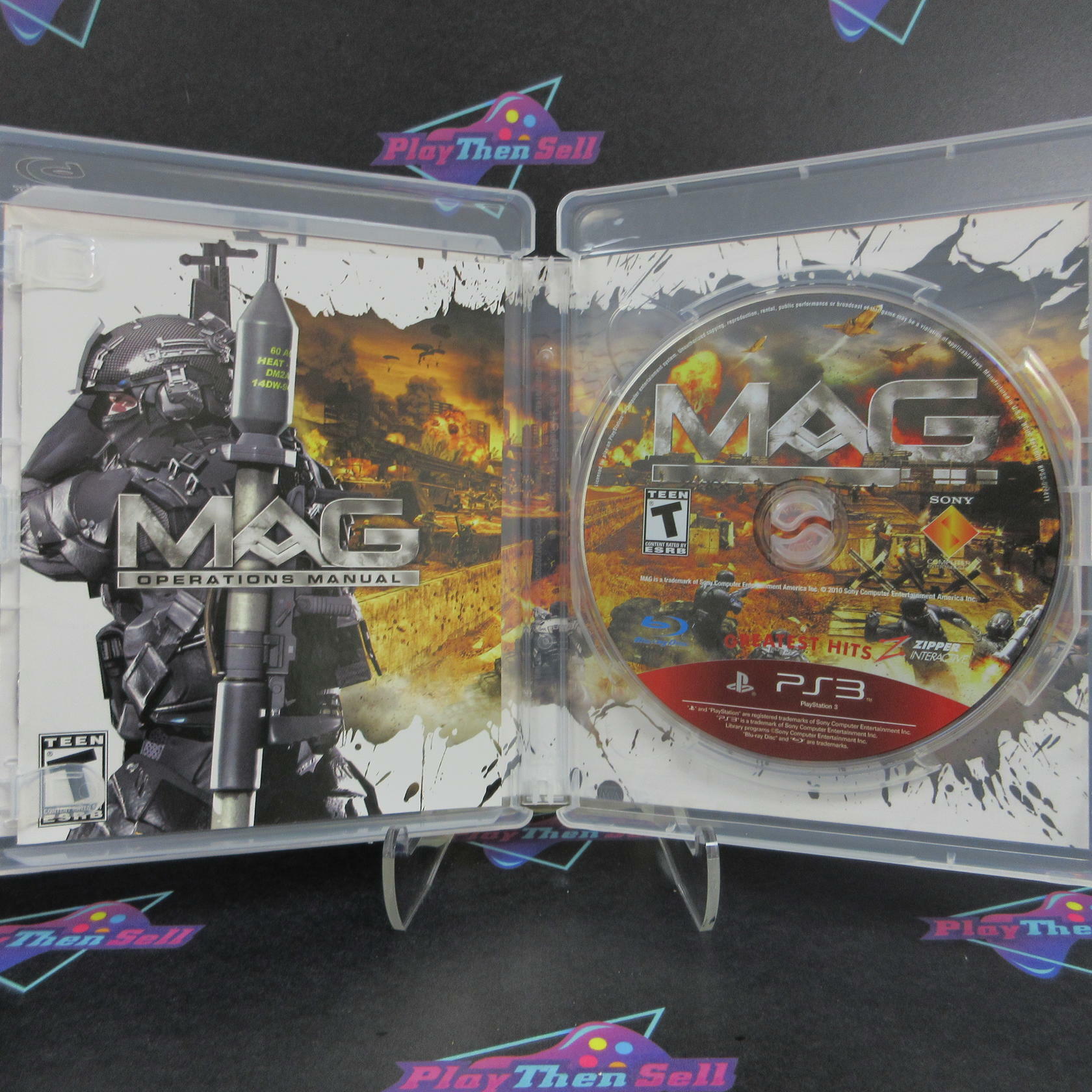 MAG PS3 PlayStation 3 Greatest Hits - Like New