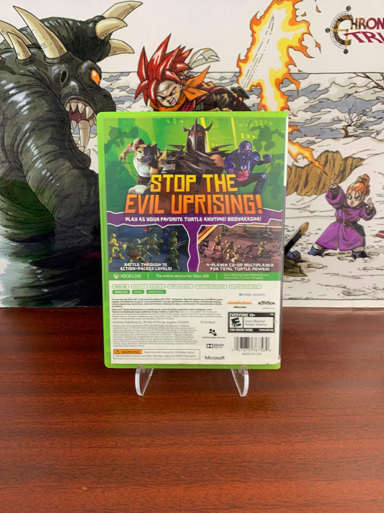 Teenage Mutant Ninja Turtles Xbox 360 AD Complete - Very Good