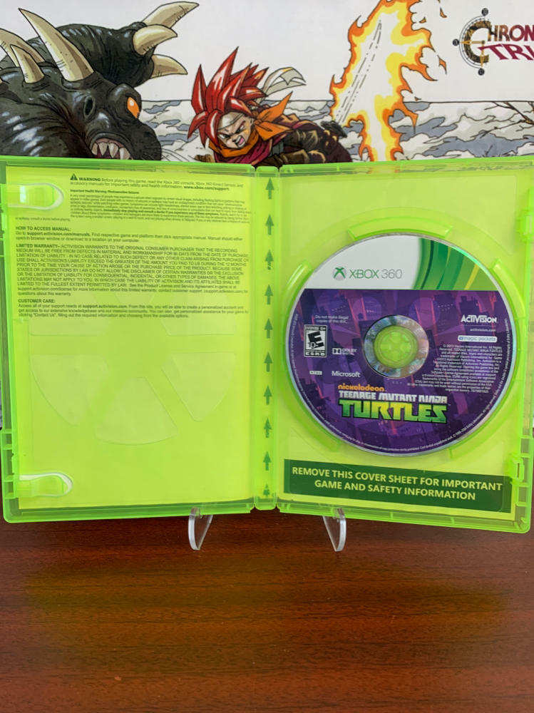 Teenage Mutant Ninja Turtles Xbox 360 AD Complete - Very Good