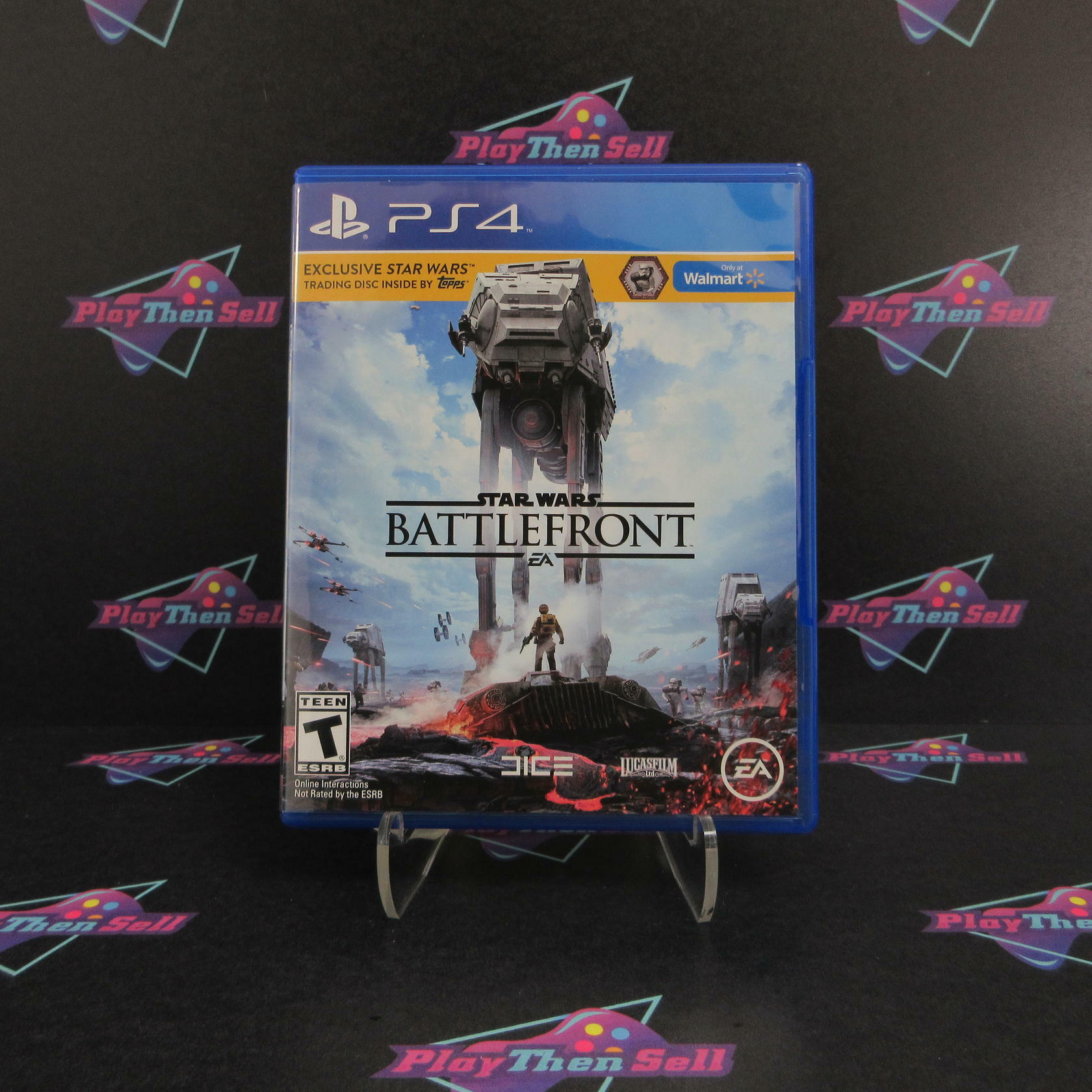Star Wars Battlefront Walmart Edition PS4 PlayStation 4 - Like New
