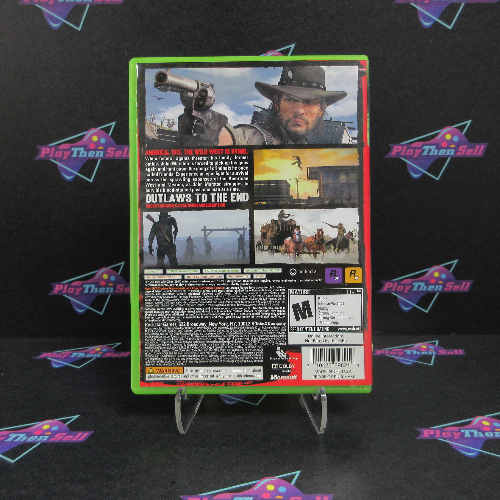 Red Dead Redemption Xbox 360 - Very Good