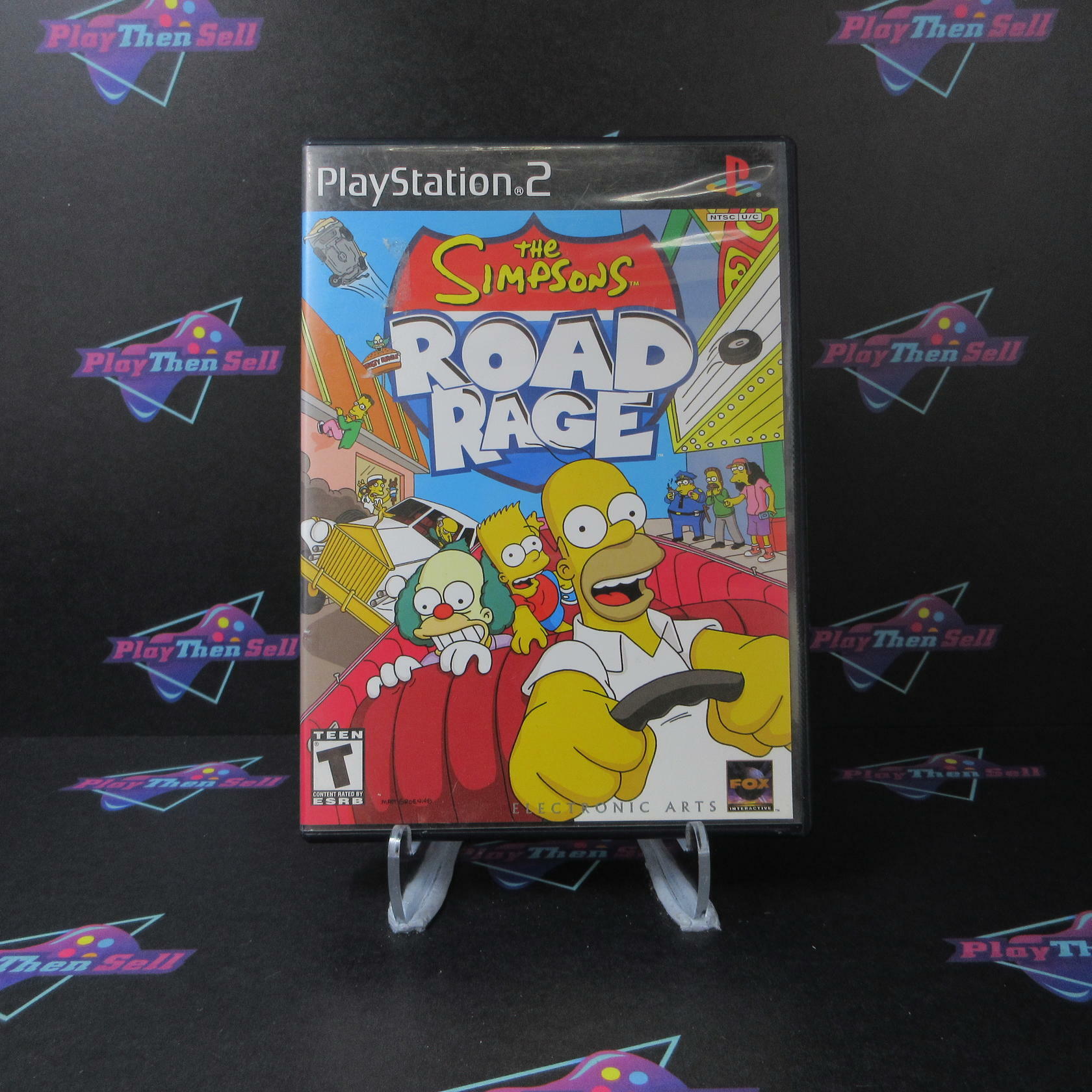 The Simpsons Road Rage PS2 PlayStation 2 - Very Good