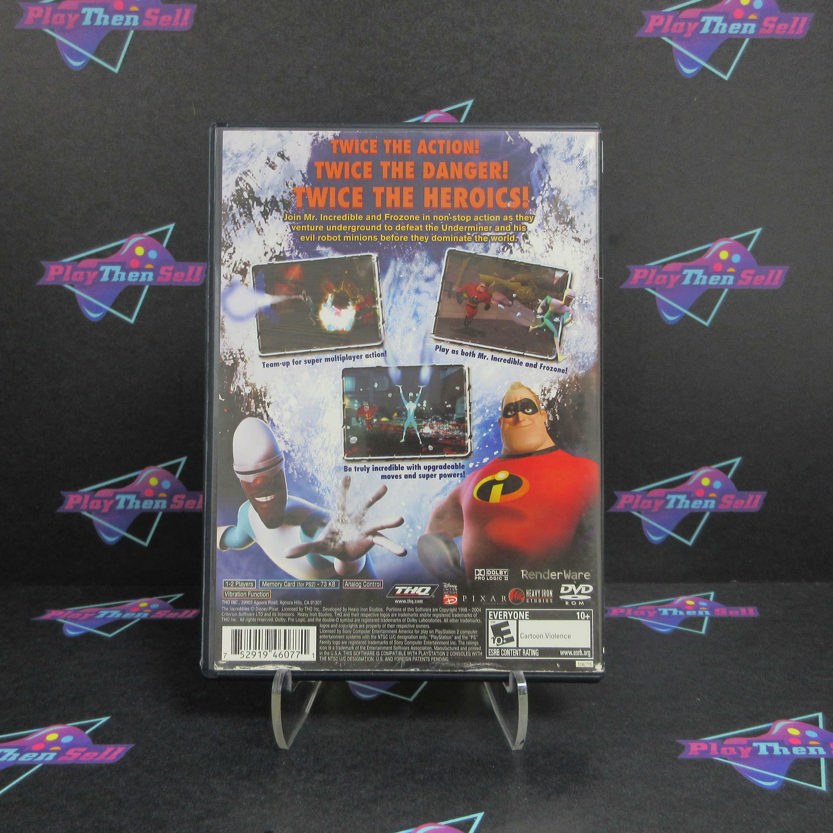 The Incredibles 2 Rise of the Underminer AD/DD/NM - Very Good