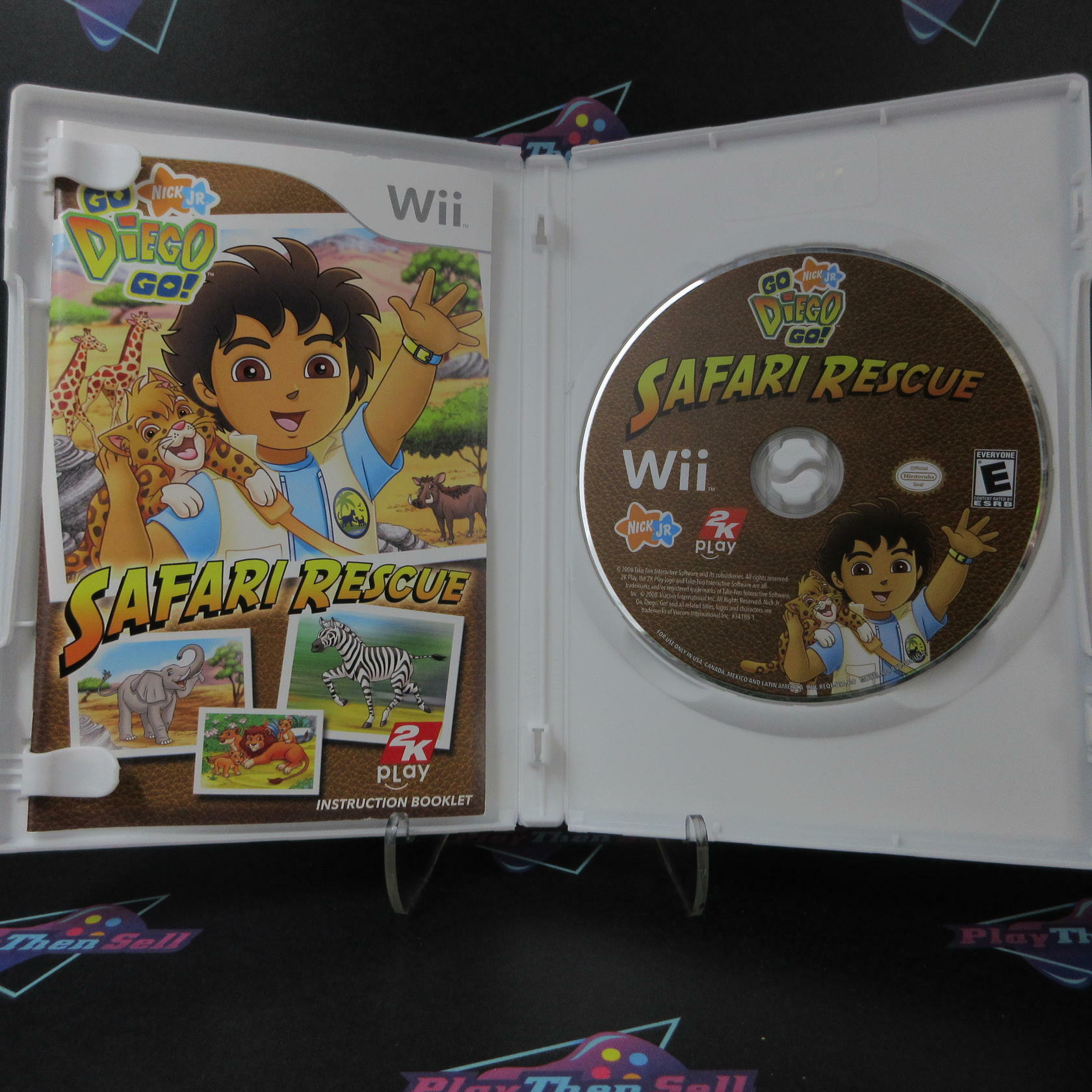 Go Diego Go Safari Rescue Nintendo WII - Like New