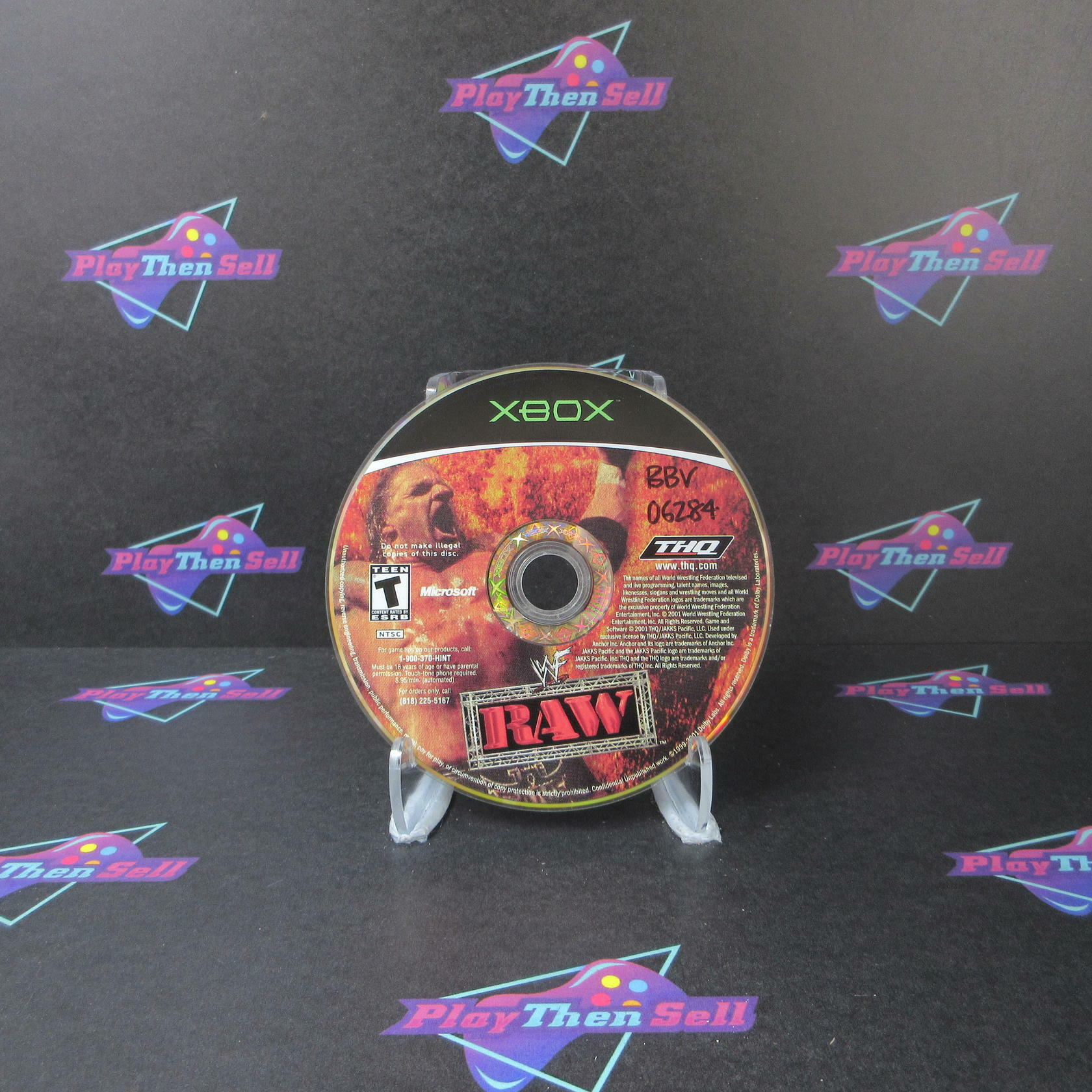 WWF Raw - Xbox Disc Only DD - Very Good