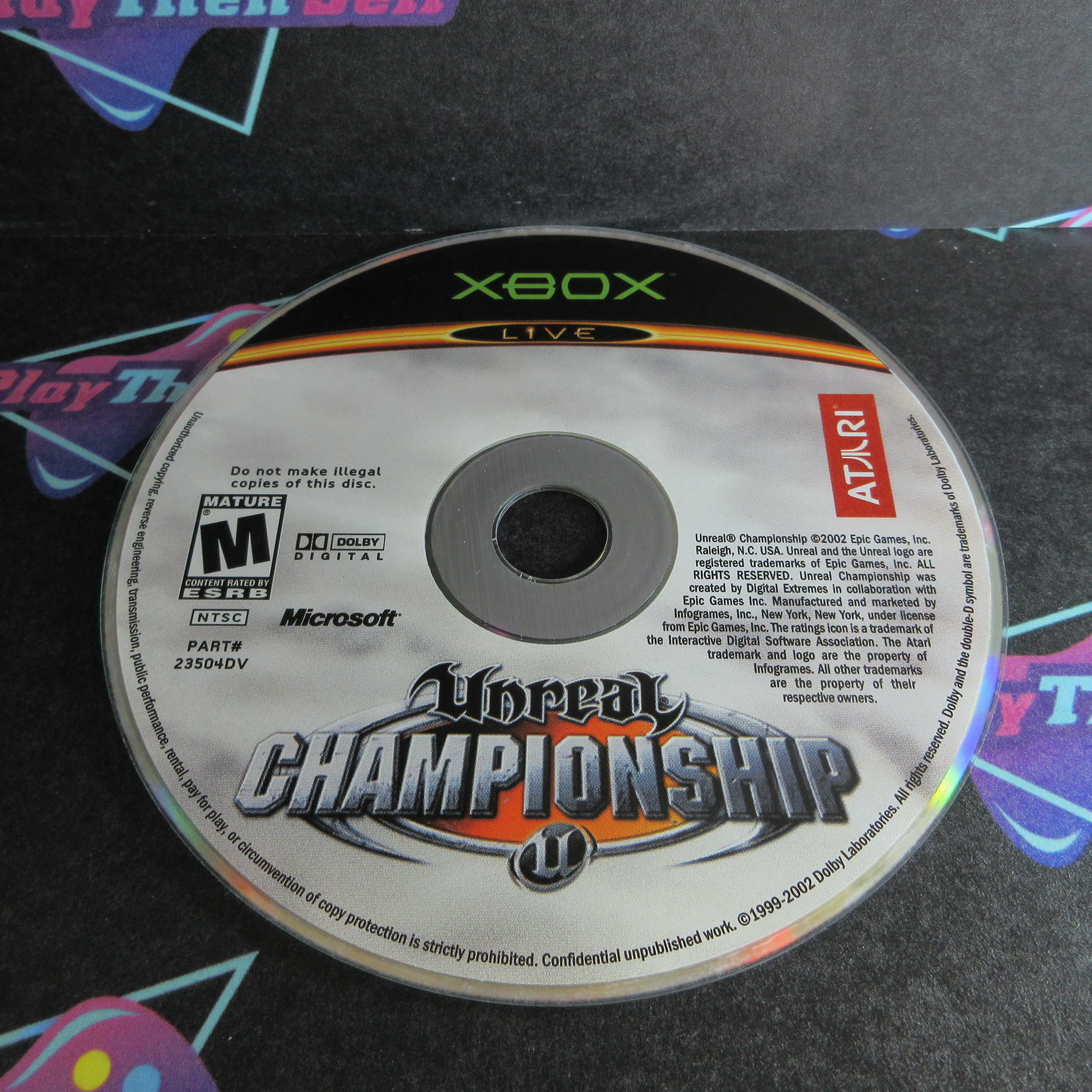 Unreal Championship Xbox DD Complete CIB - Very Good