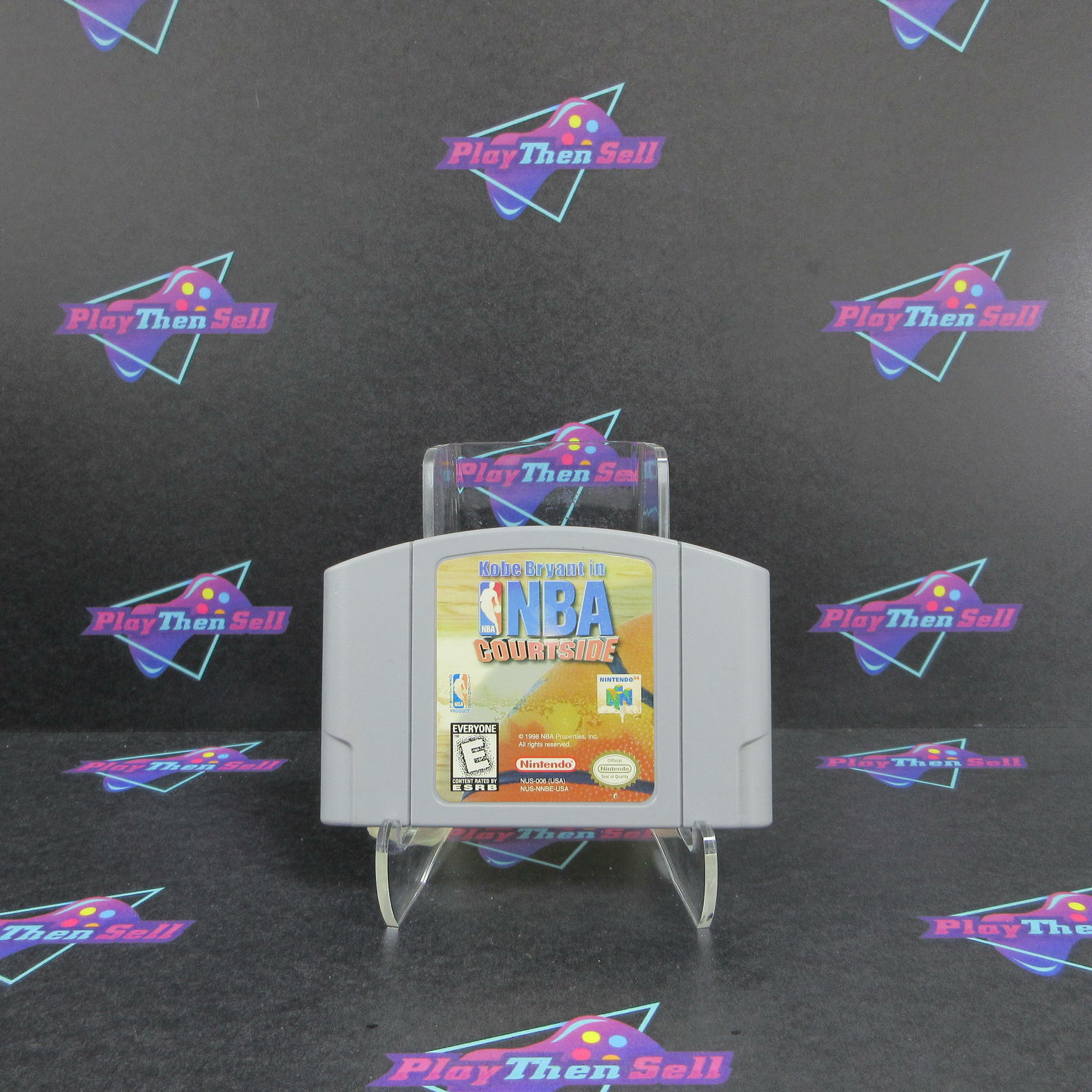 Kobe Bryant In NBA Courtside Nintendo 64 N64 Cartridge Only AD Authentic /Tested - Very Good