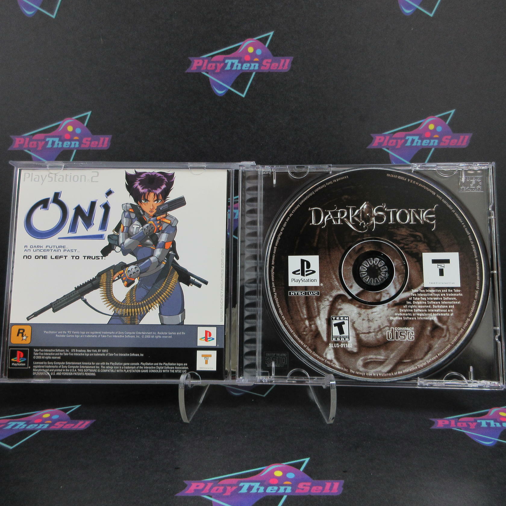 Dark Stone PS1 PlayStation 1 - Like New