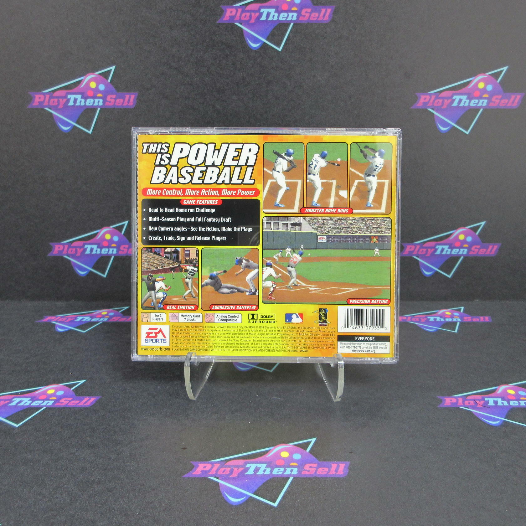 Triple Play 2000 PS1 PlayStation 1 DD - Very Good