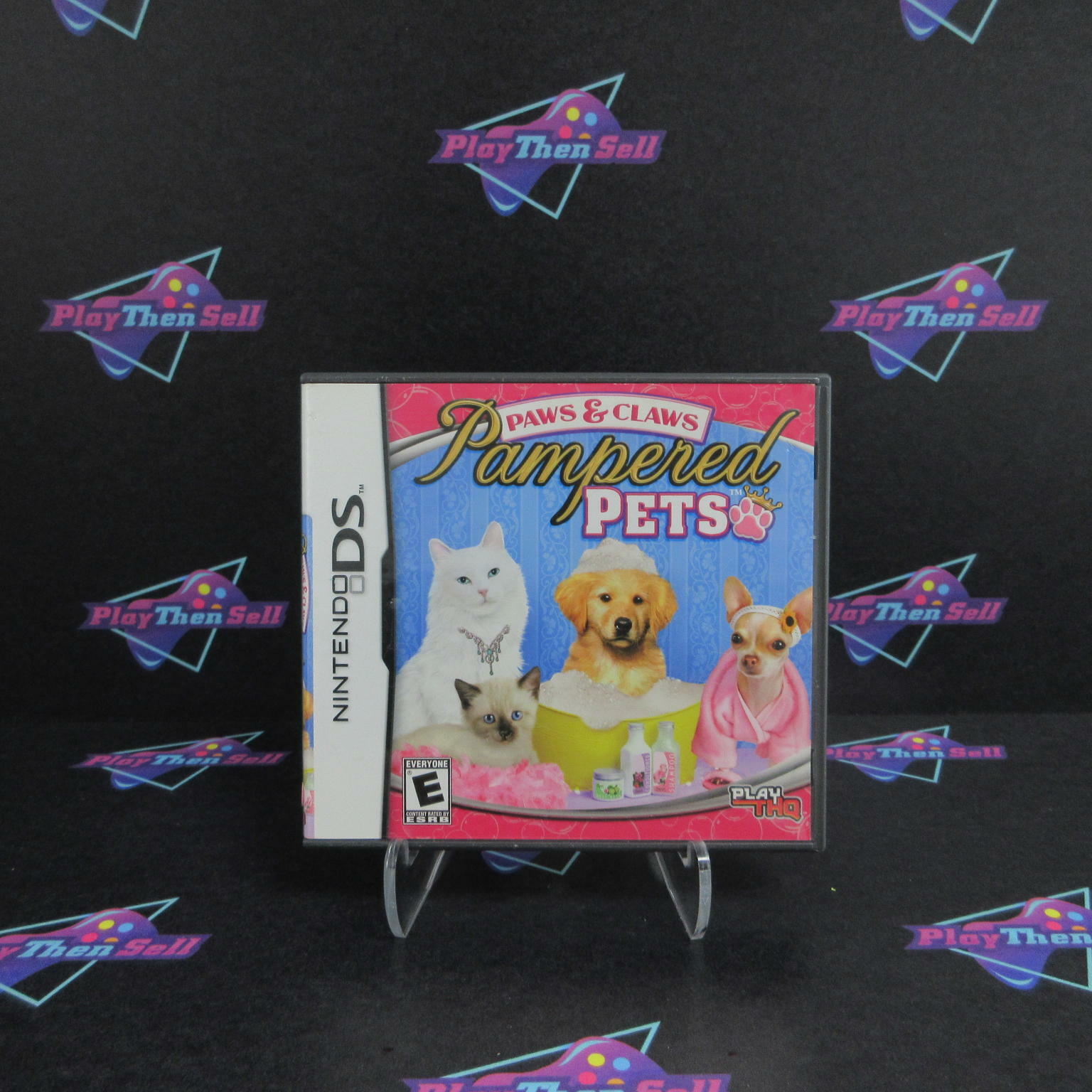 Paws & Claws Pampered Pets Nintendo DS AD - Very Good