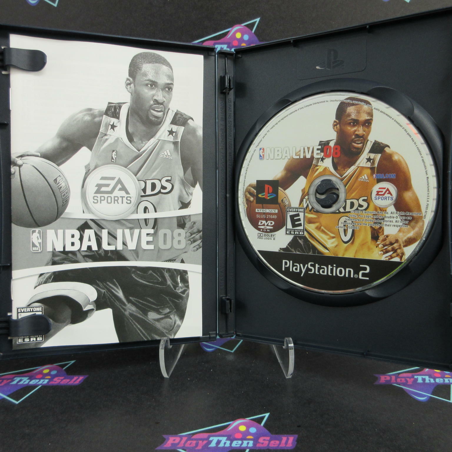 NBA Live 08 PS2 PlayStation 2 - Like New