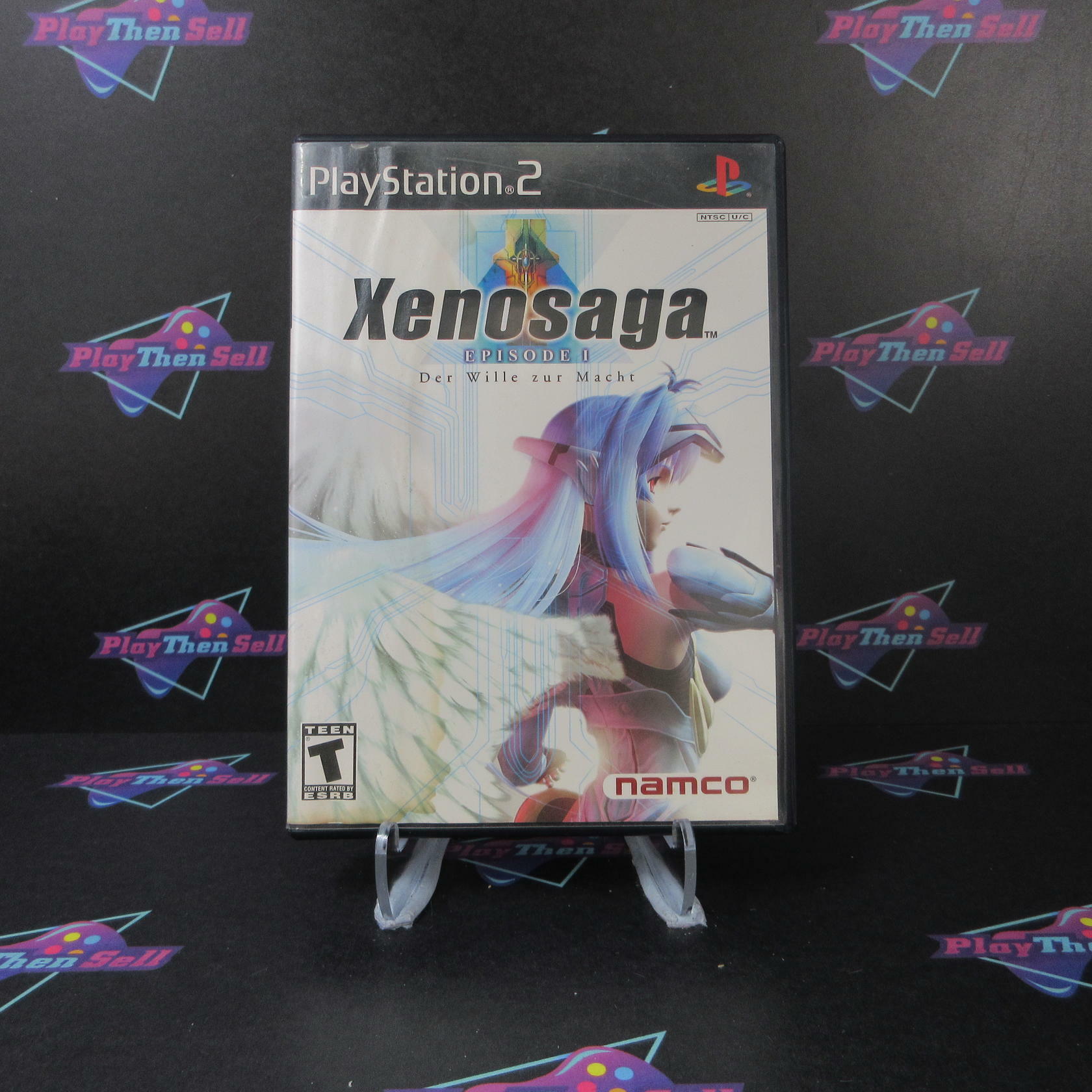 Xenosaga Episode 1 PS2 PlayStation 2 AD Complete CIB - Very Good