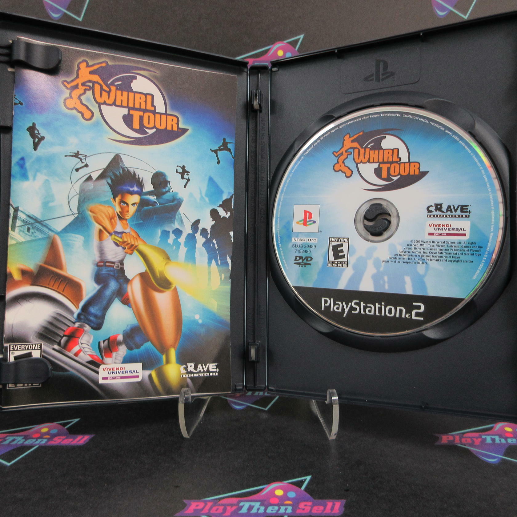 Whirl Tour PS2 PlayStation 2 + Reg Card - Like New