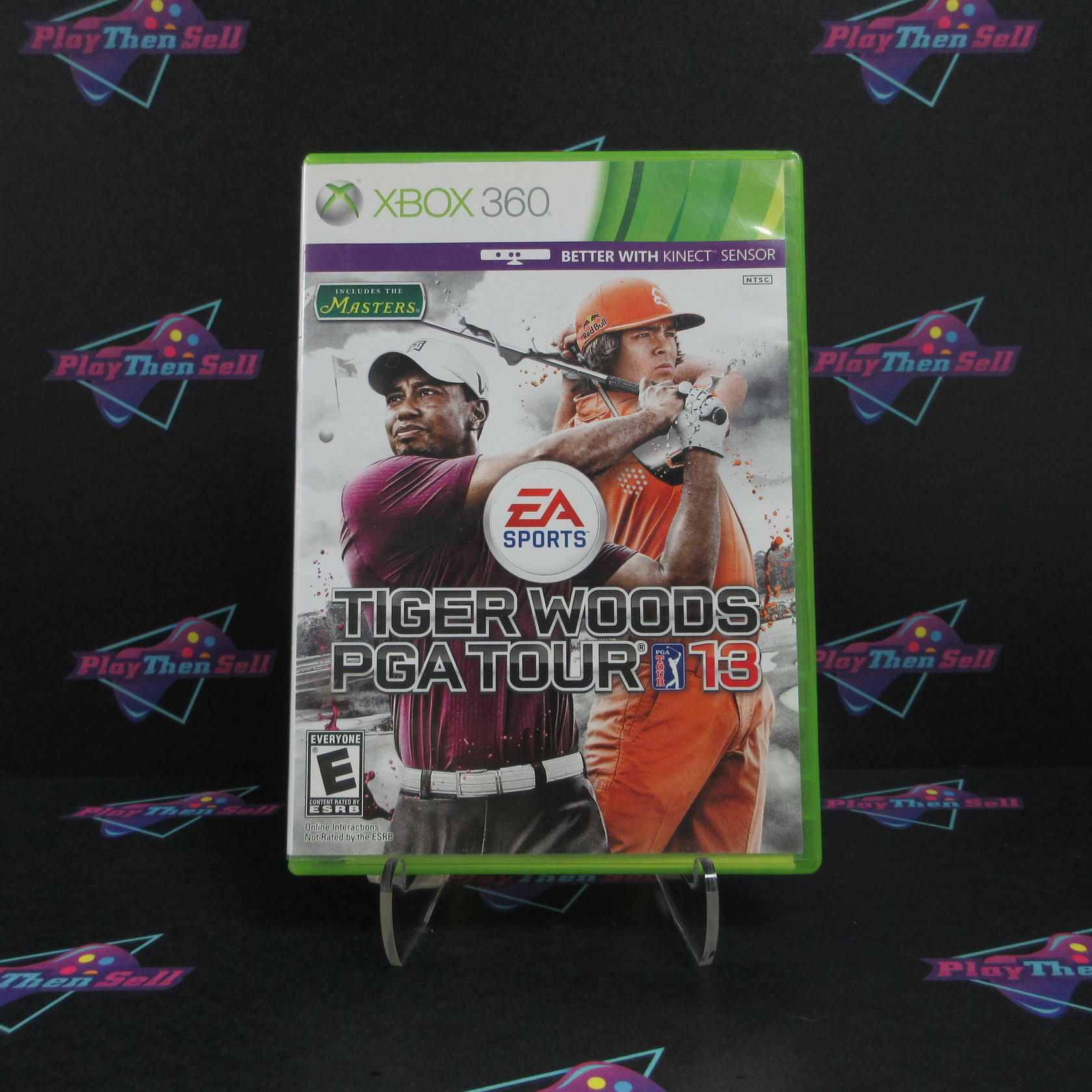 Tiger Woods PGA Tour 13 Xbox 360 AD Complete CIB - Very Good