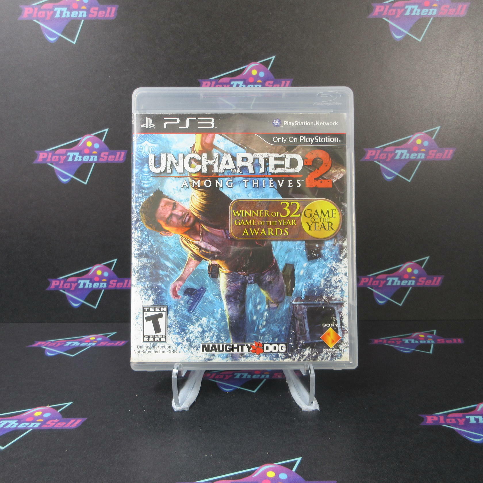 Uncharted 2 Among Thieves PS3 PlayStation 3 AD/NM - Very Good