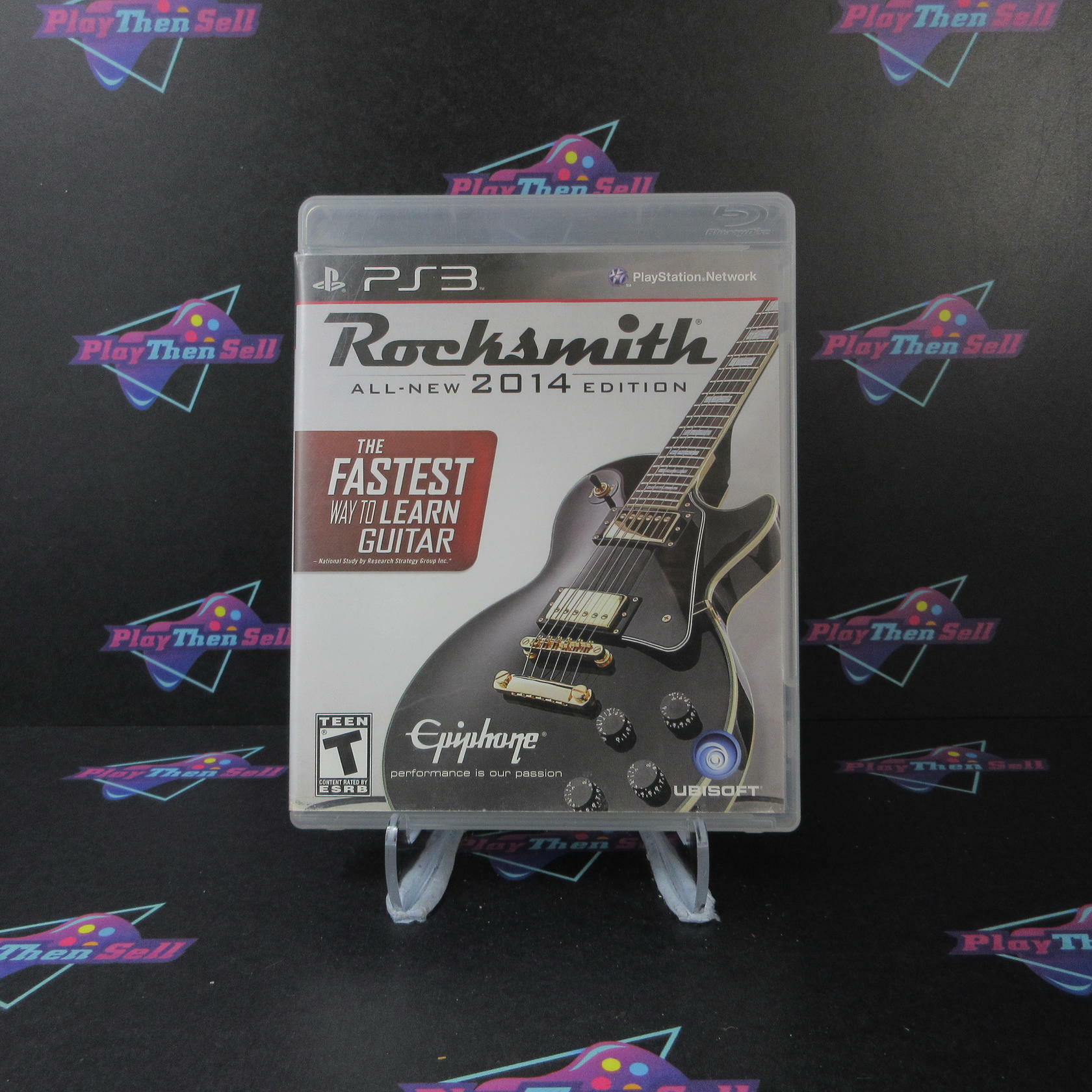 Rocksmith 2014 Edition PS3 PlayStation 3 AD Complete CIB - Very Good
