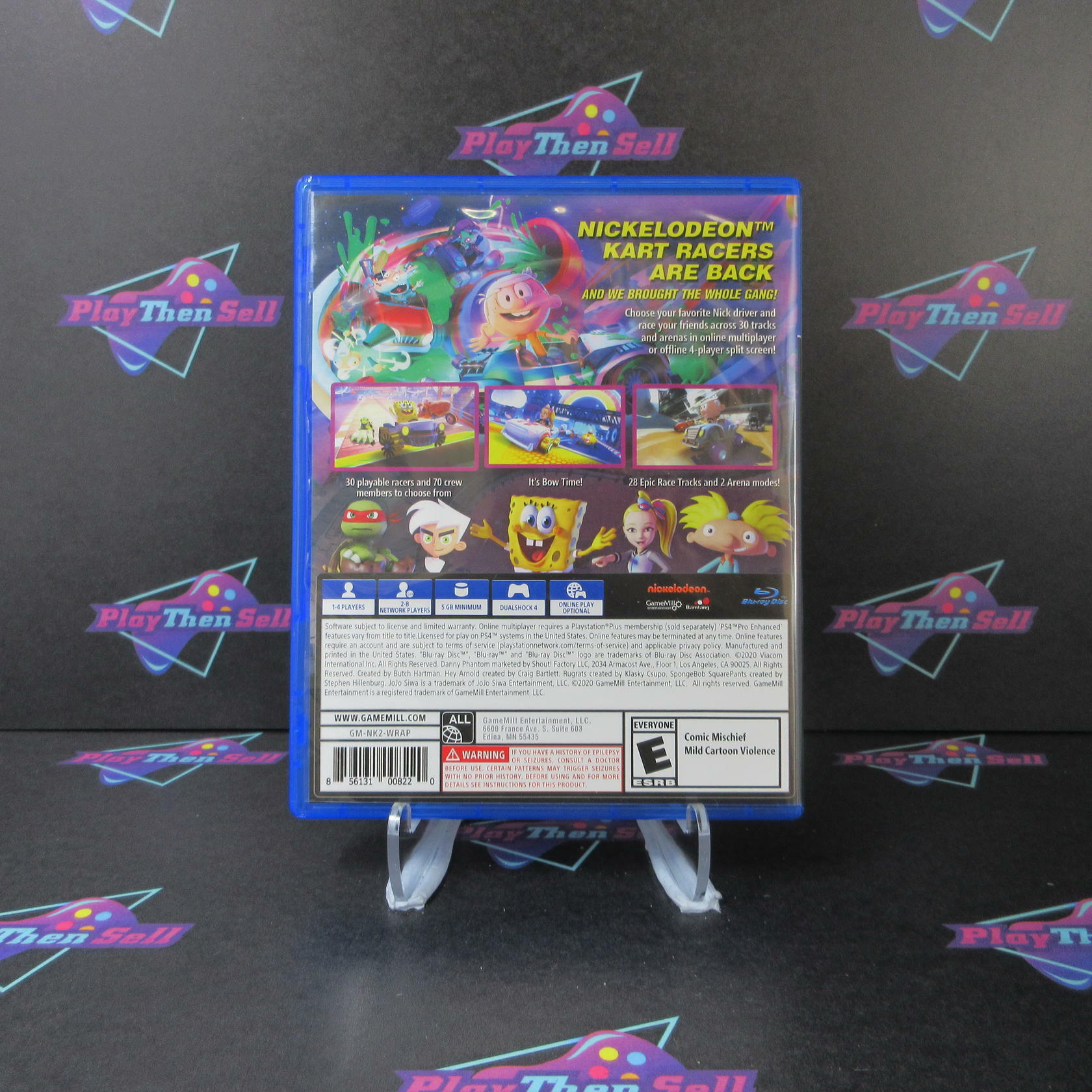 Nickelodeon Kart Racers 2 Grand Prix PS4 PlayStation 4 - Like New
