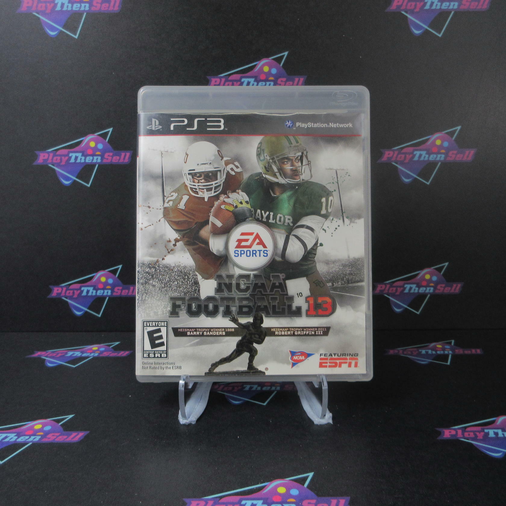 NCAA Football 13 PS3 PlayStation 3 AD/MD Complete CIB - Very Good