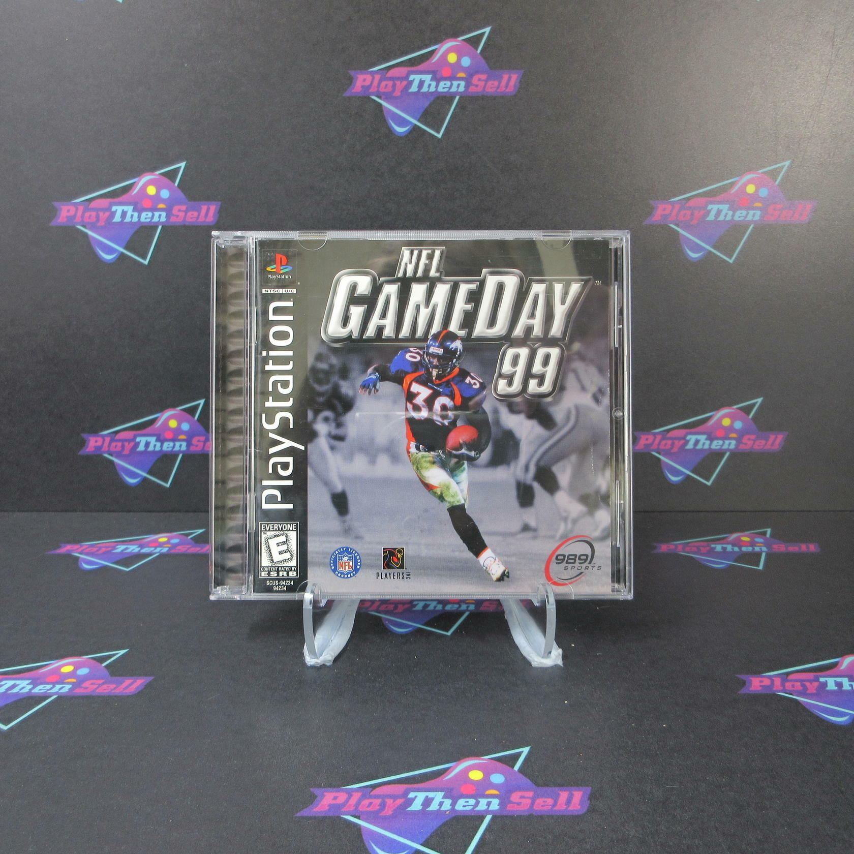 NFL GameDay 99 + Reg Card PS1 PlayStation 1 MD Complete CIB - Very Good