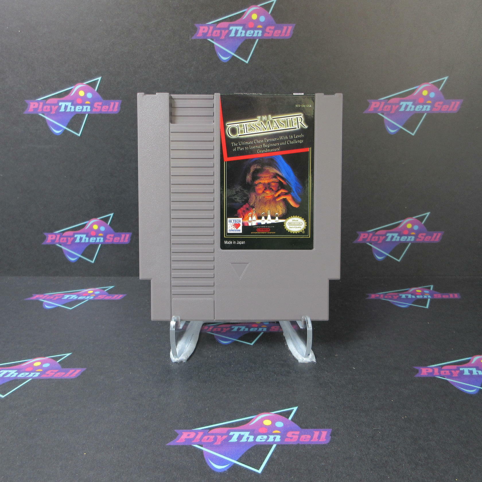 The Chessmaster - Nintendo NES Cart + Manual Authentic / Tested - Very Good