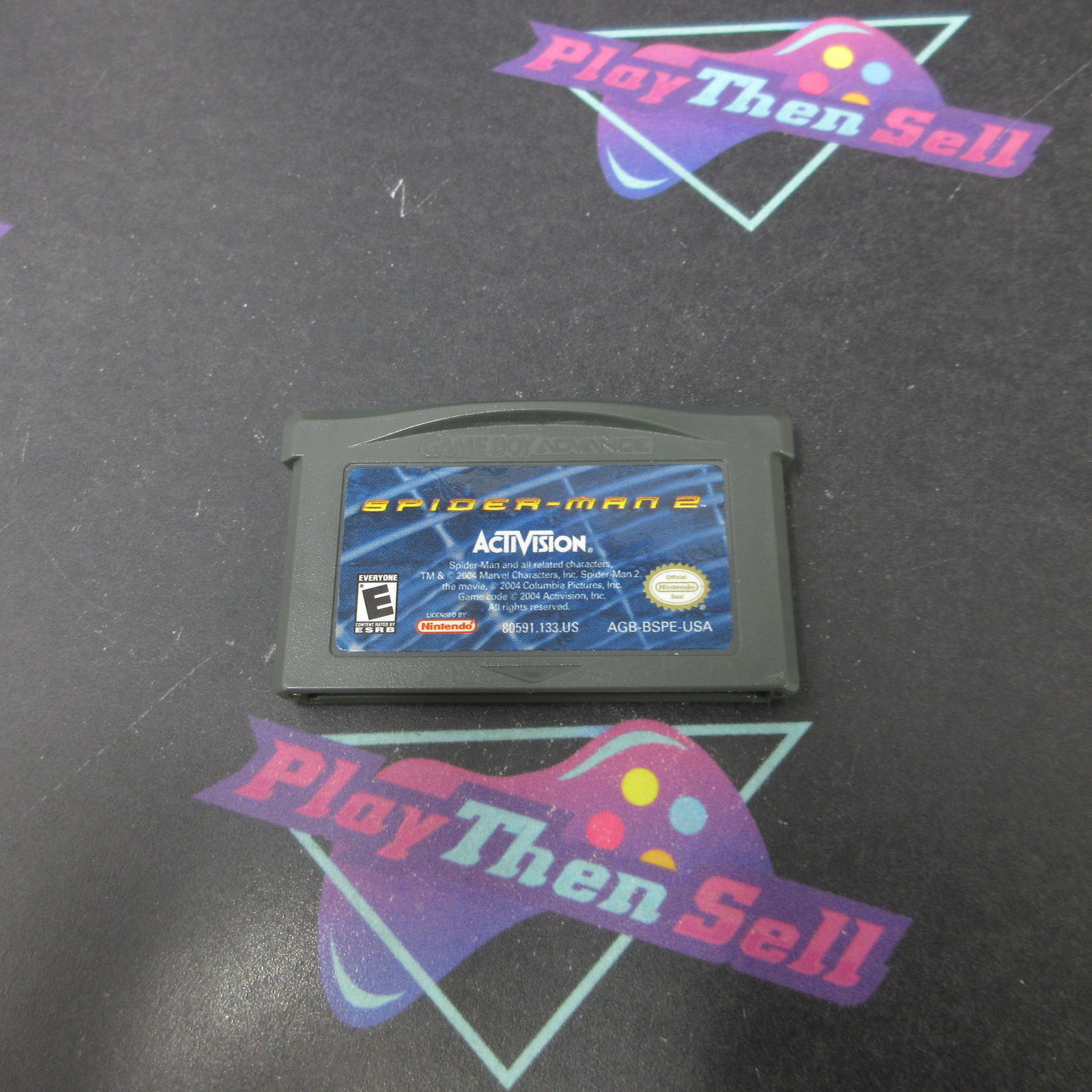 Spider-Man 2 GameBoy Advance Cart Only Authentic / Tested - Very Good