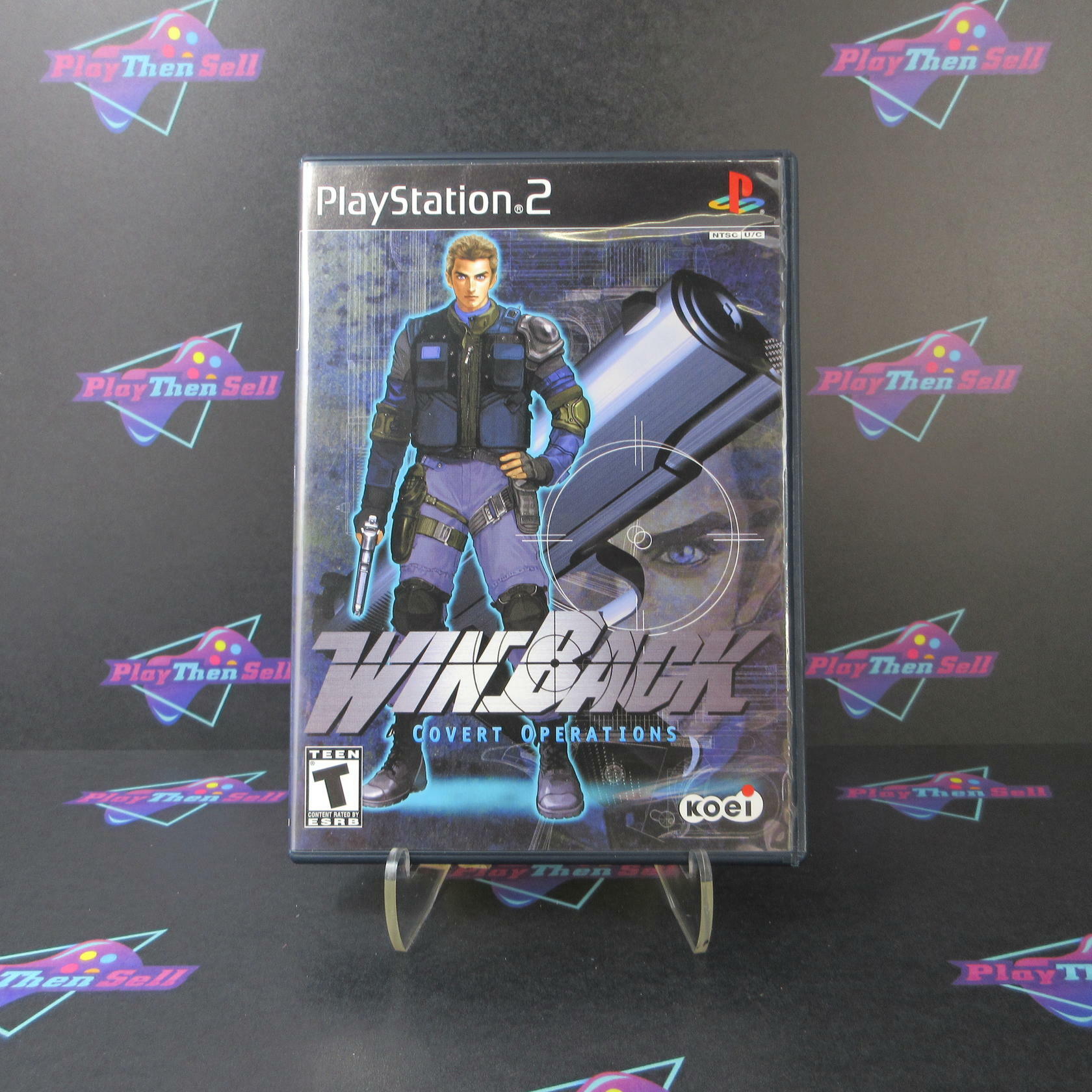 WinBack Covert Operations PS2 PlayStation 2 + Reg Card - Like New