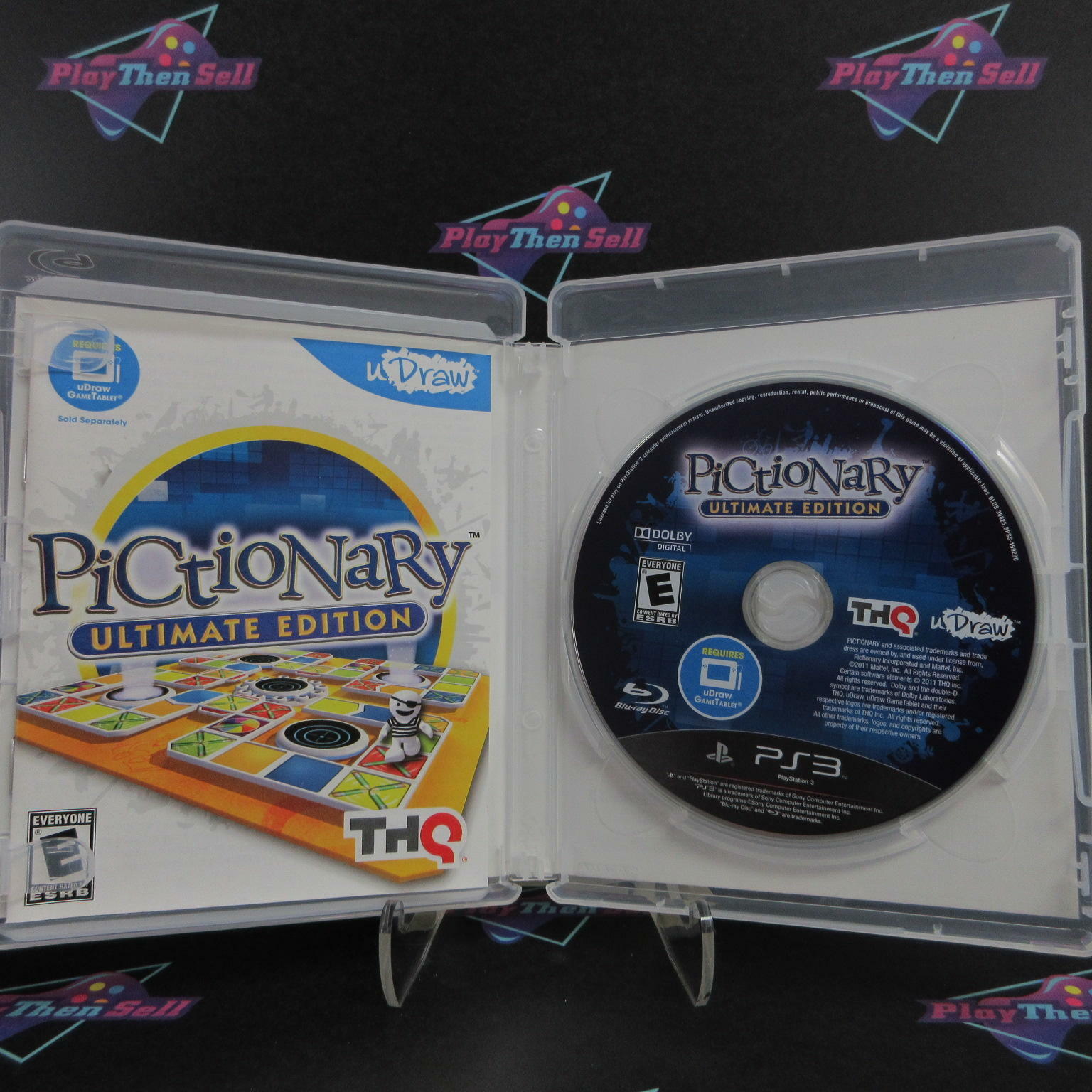 uDraw Pictionary Ultimate Edition PS3 Playstation 3 - Like New