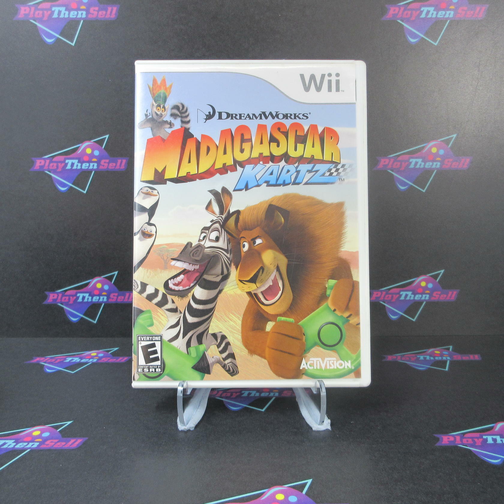 Madagascar Kartz Nintendo Wii - Like New